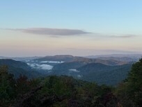 Morning view from the porch.