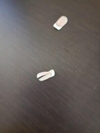 Someone's fake fingernails