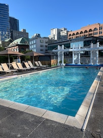Pool on third floor