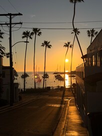 We were right by the beach and main street
