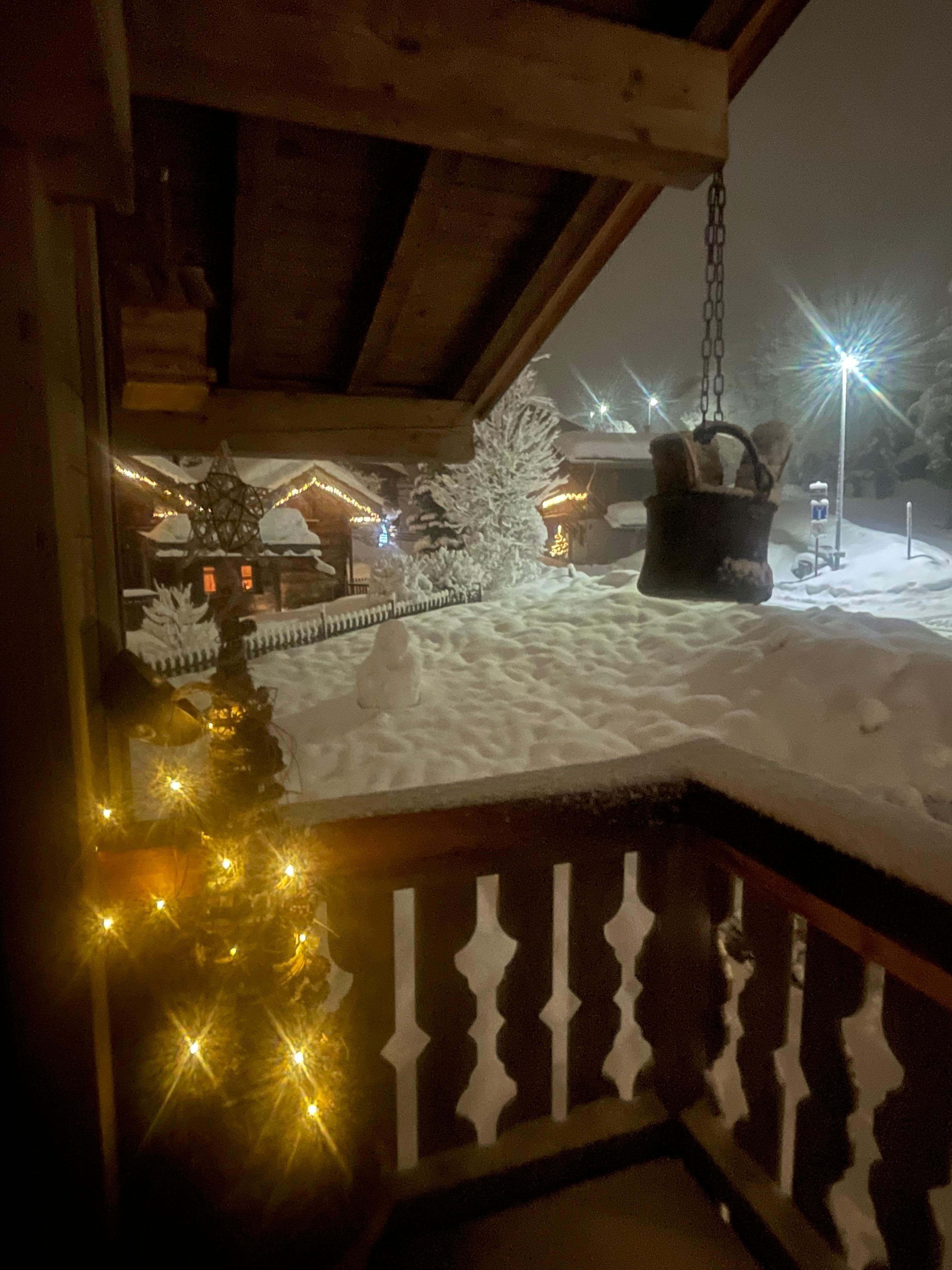 Vue depuis le balcon côté salon