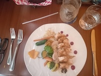 Cenita en el restaurante Hacienda Sisal