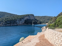 View of the beach right next to property