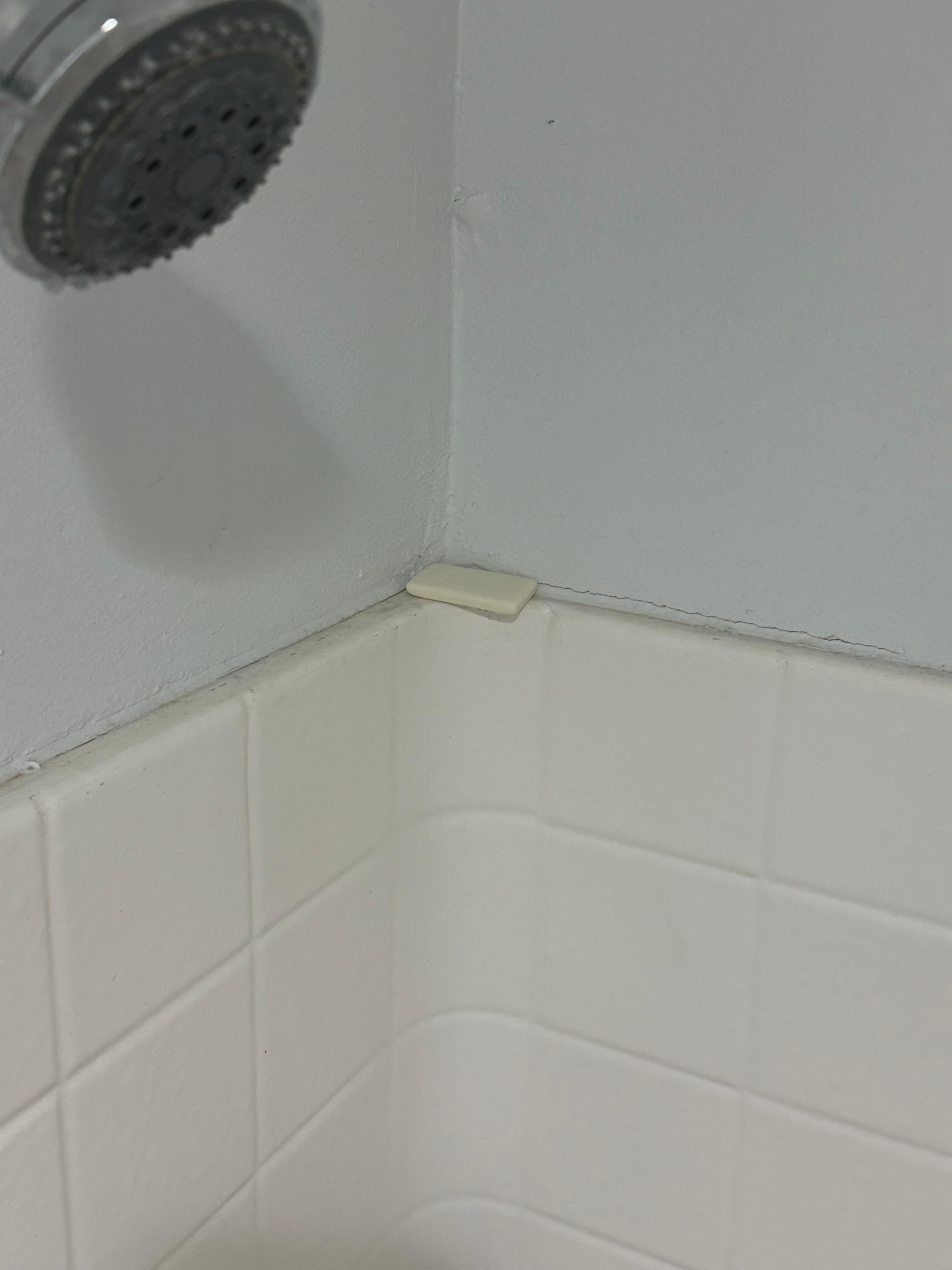 Soap from previous occupancy 