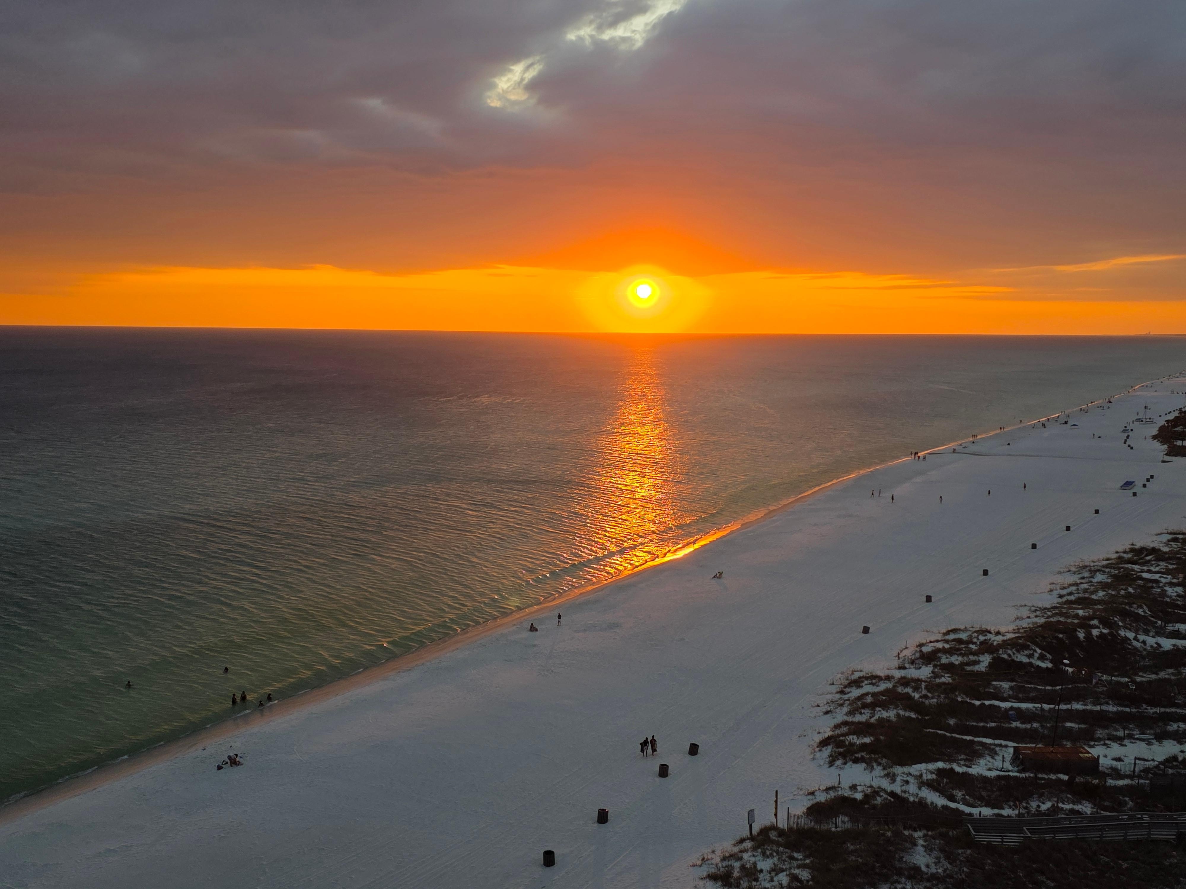 Breath taking sunsets