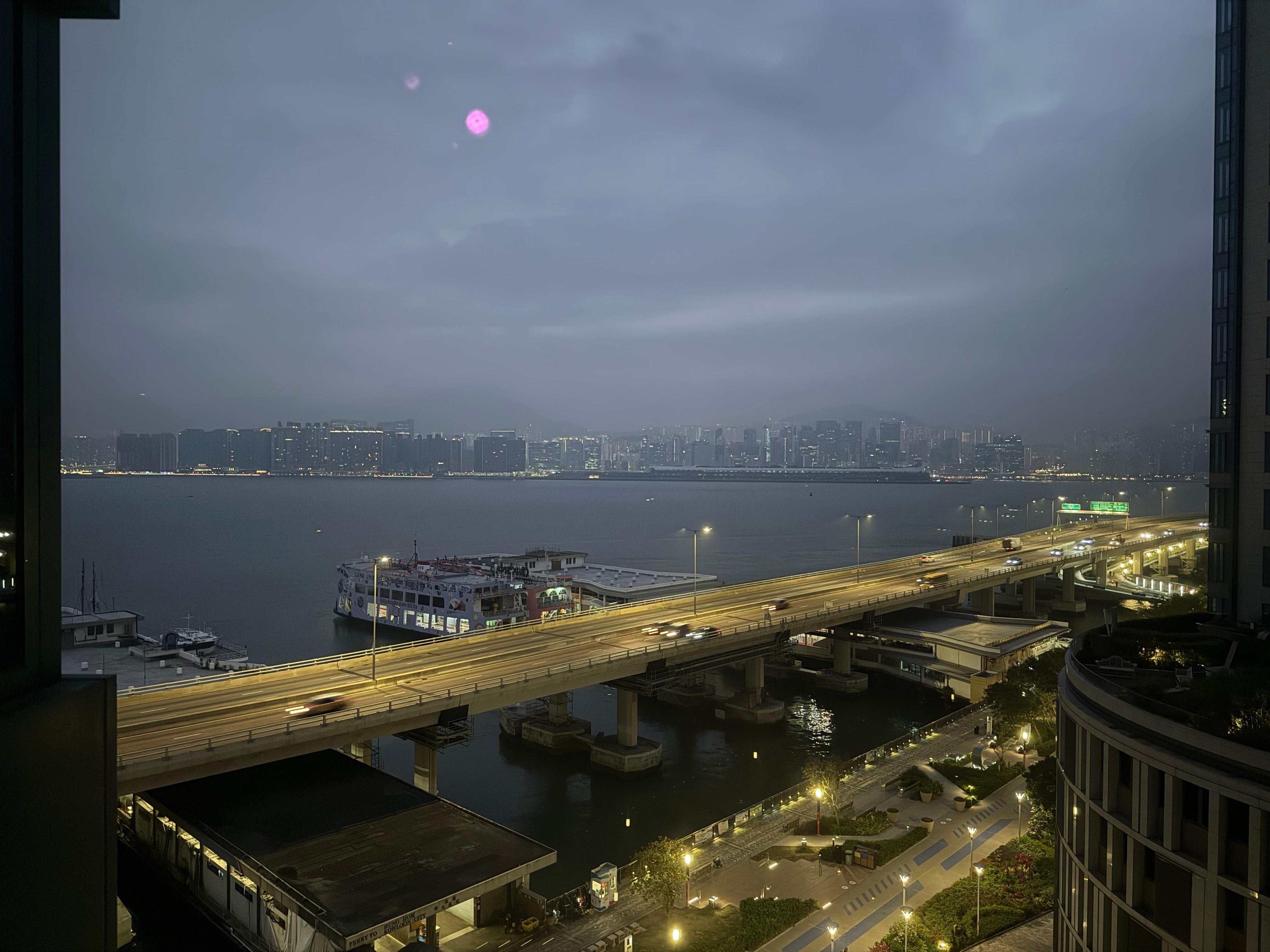 部屋からの景色です。