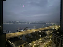 部屋からの景色です。