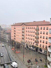 La vista desde la habitación en el 5 to piso 🥰