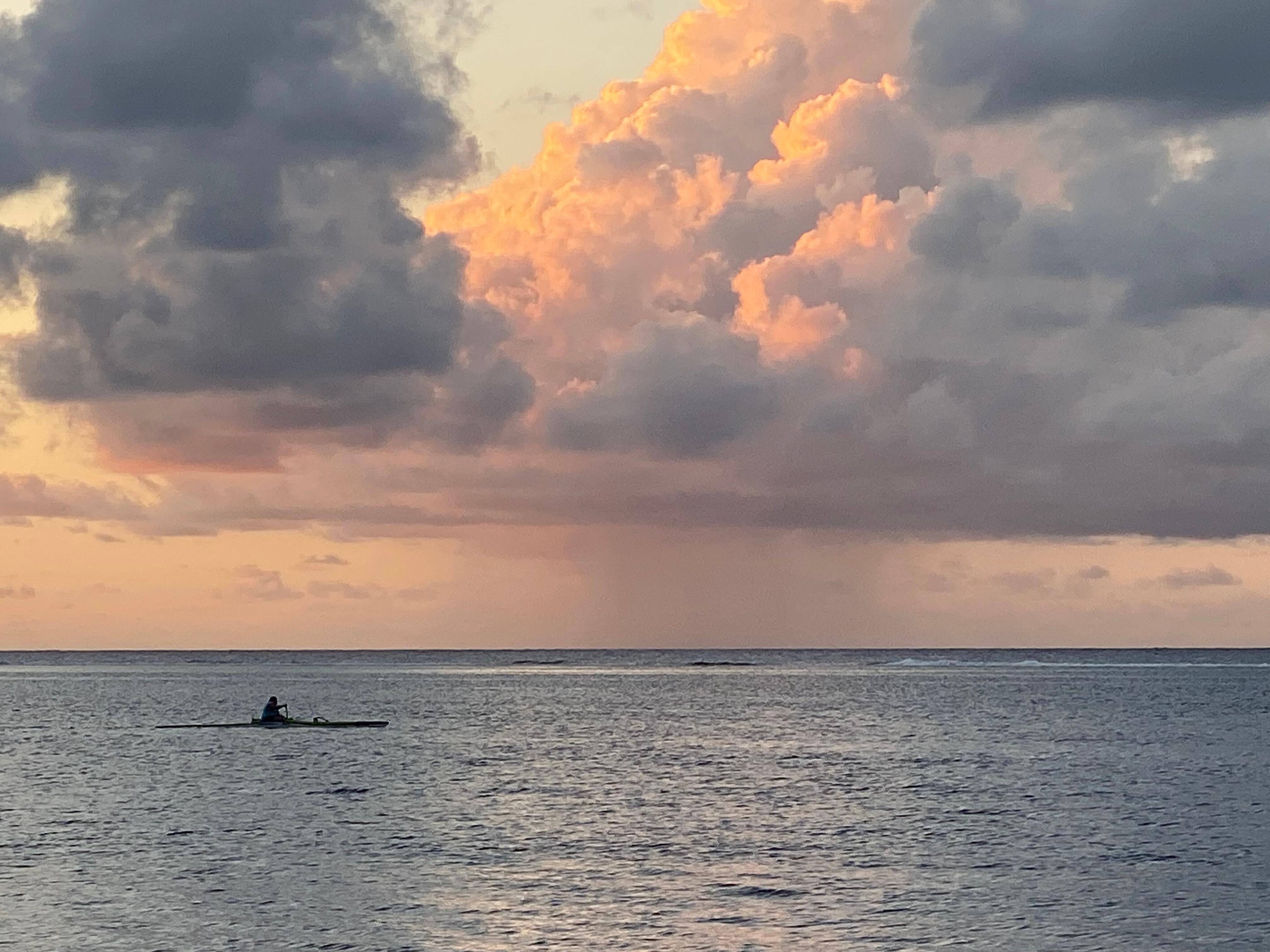 Beautiful sunsets even though it faces southeast
