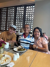 Breakfast with Father N Law and Brother N Law