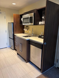 Well-stocked kitchen