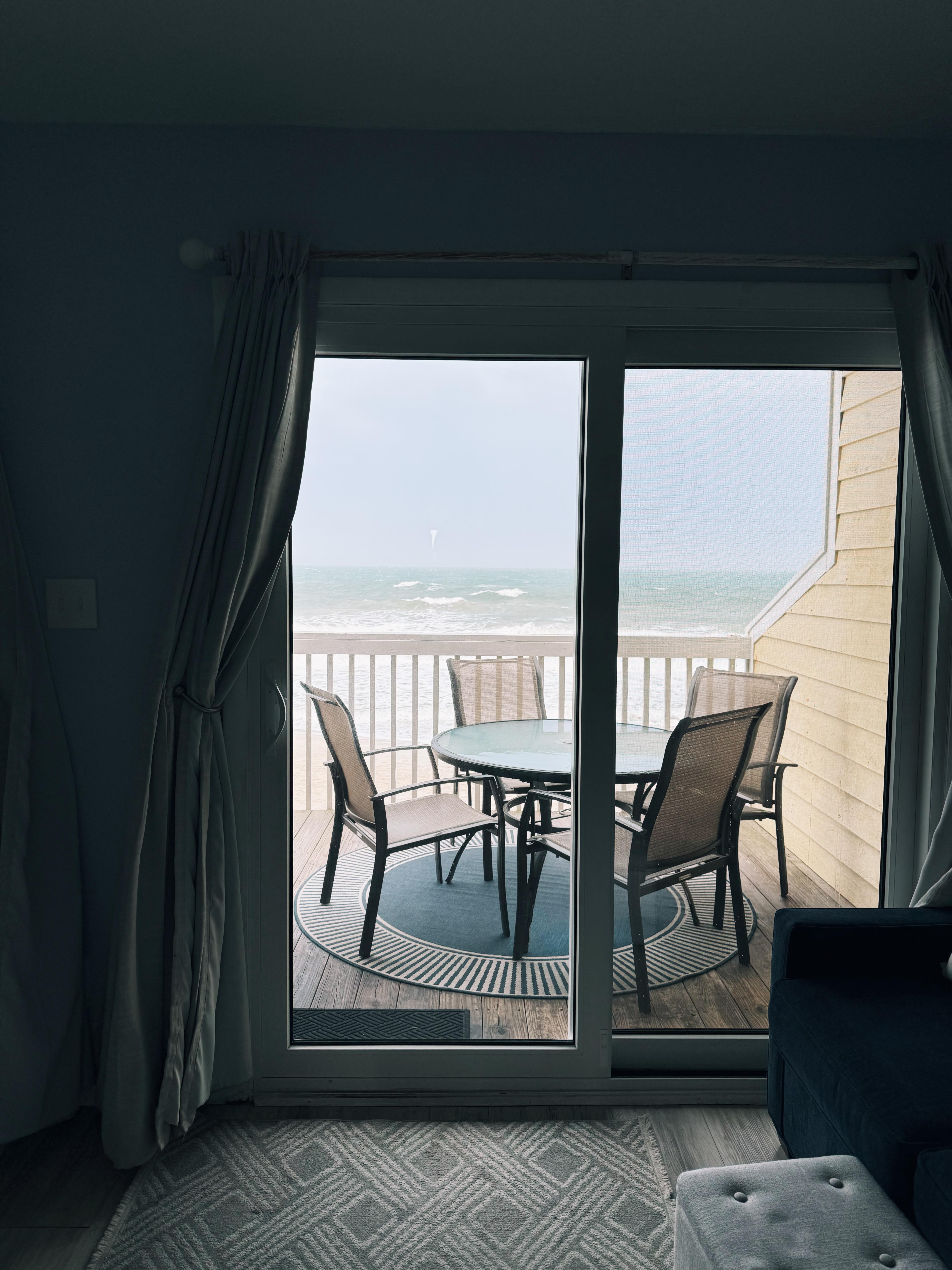 From the living room!