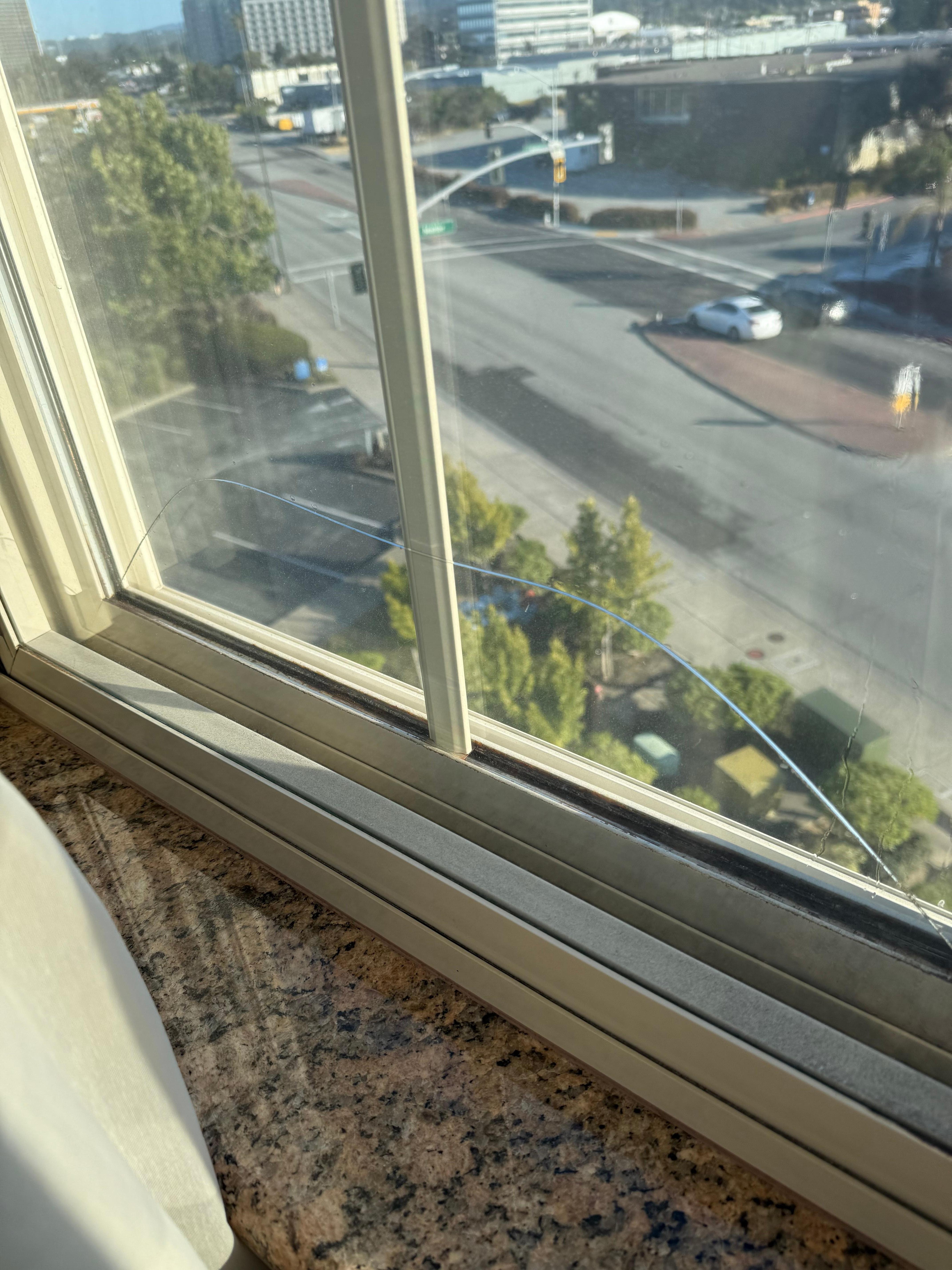 Broken window