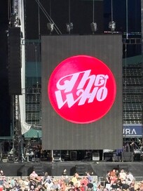 Saw The Who in concert at Fenway, what an amazing show!
