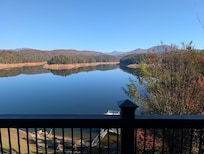 Back porch morning view