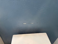 Typical scrape found all over the condo