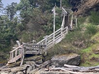 Stairs to the beach.