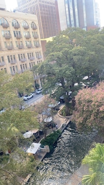 Our view from our private balcony.