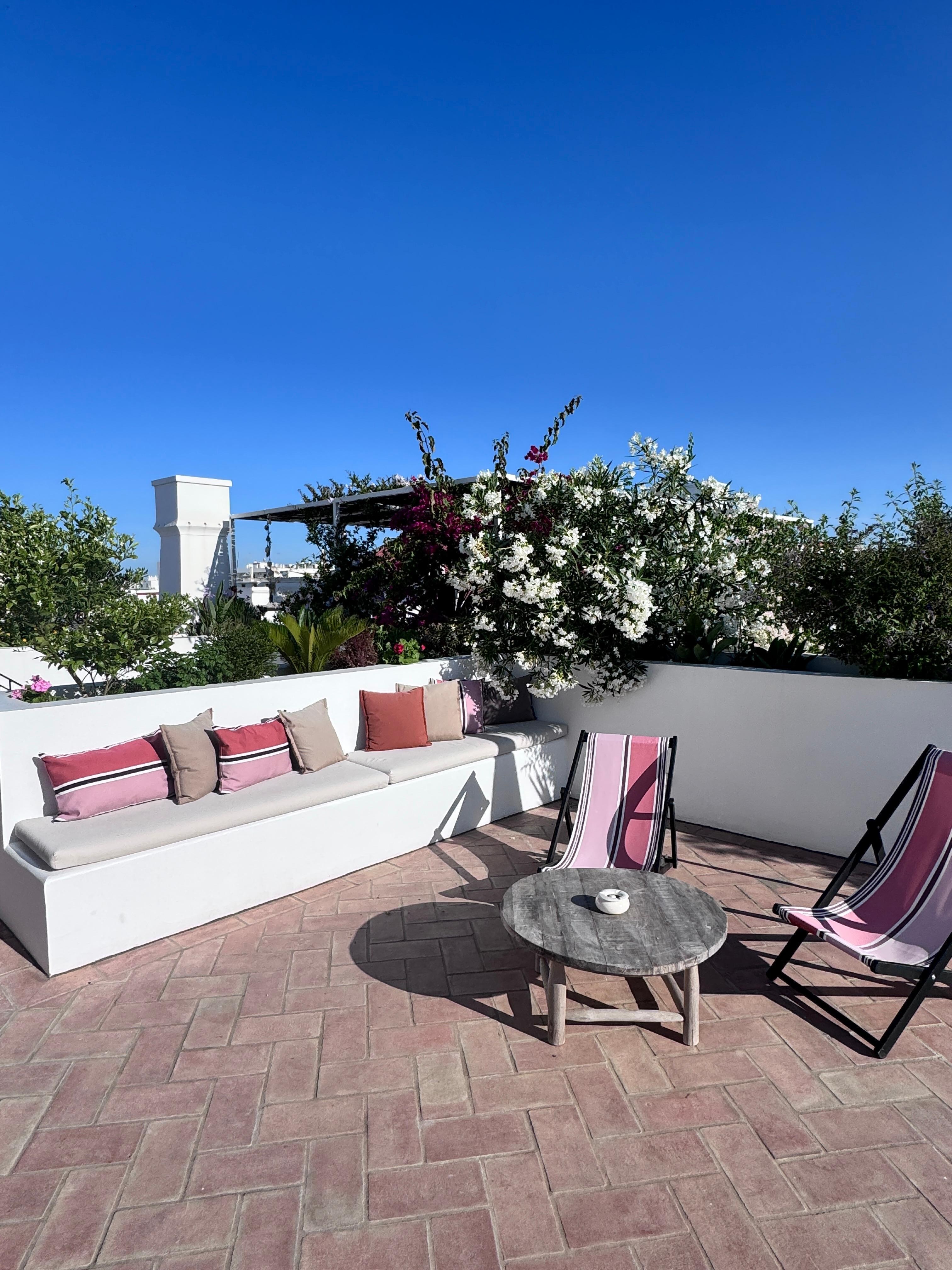 Roof terrace