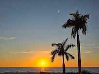 Sunset from the balcony