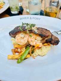 Dinner at River and Fort