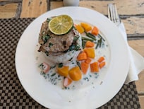 Horrible Island Reef Fish looks like sausage patties on rice.