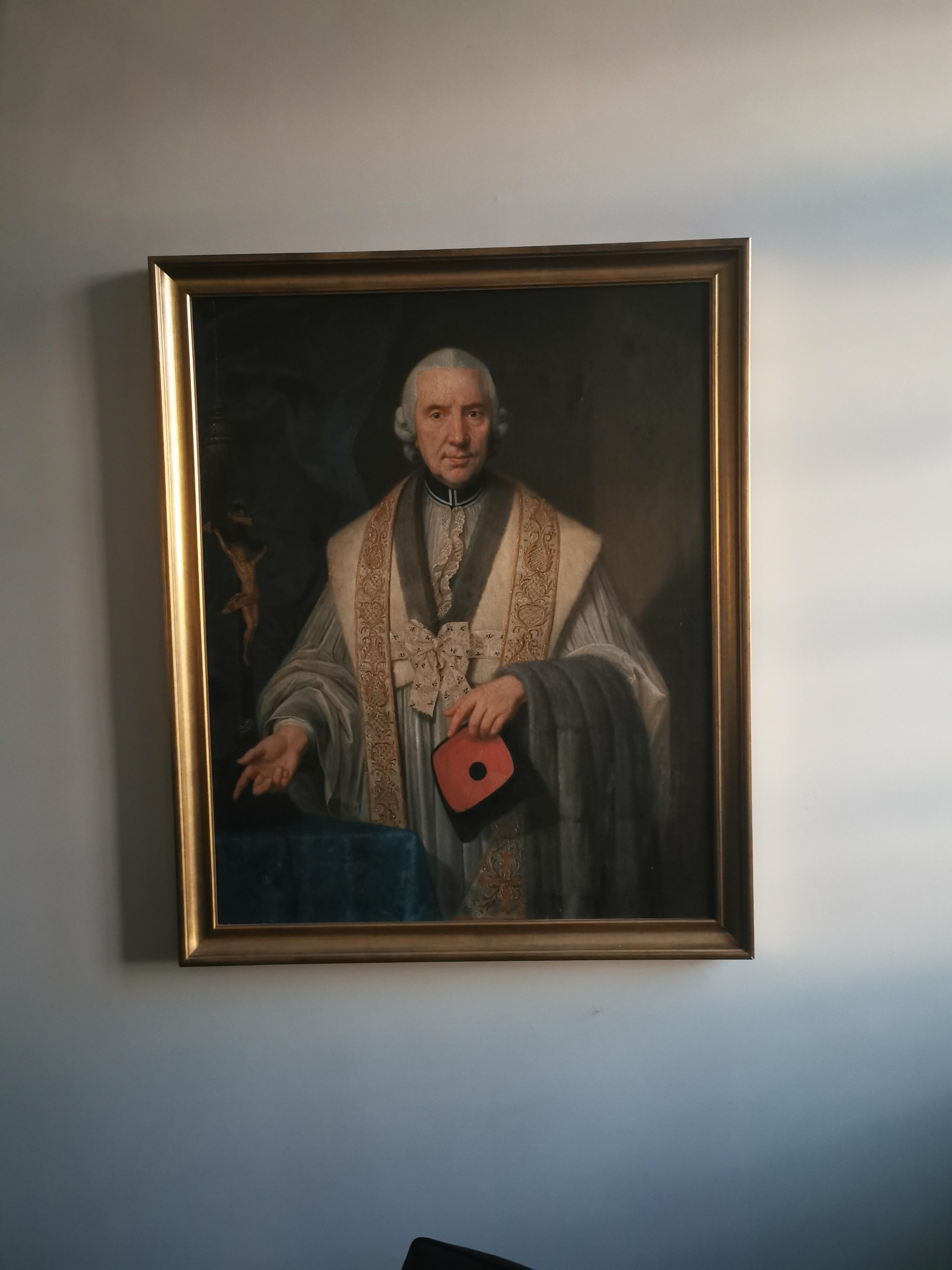 Historical painting (former bishop) 