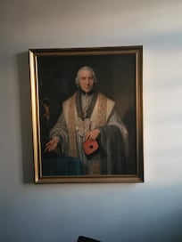 Historical painting (former bishop)
