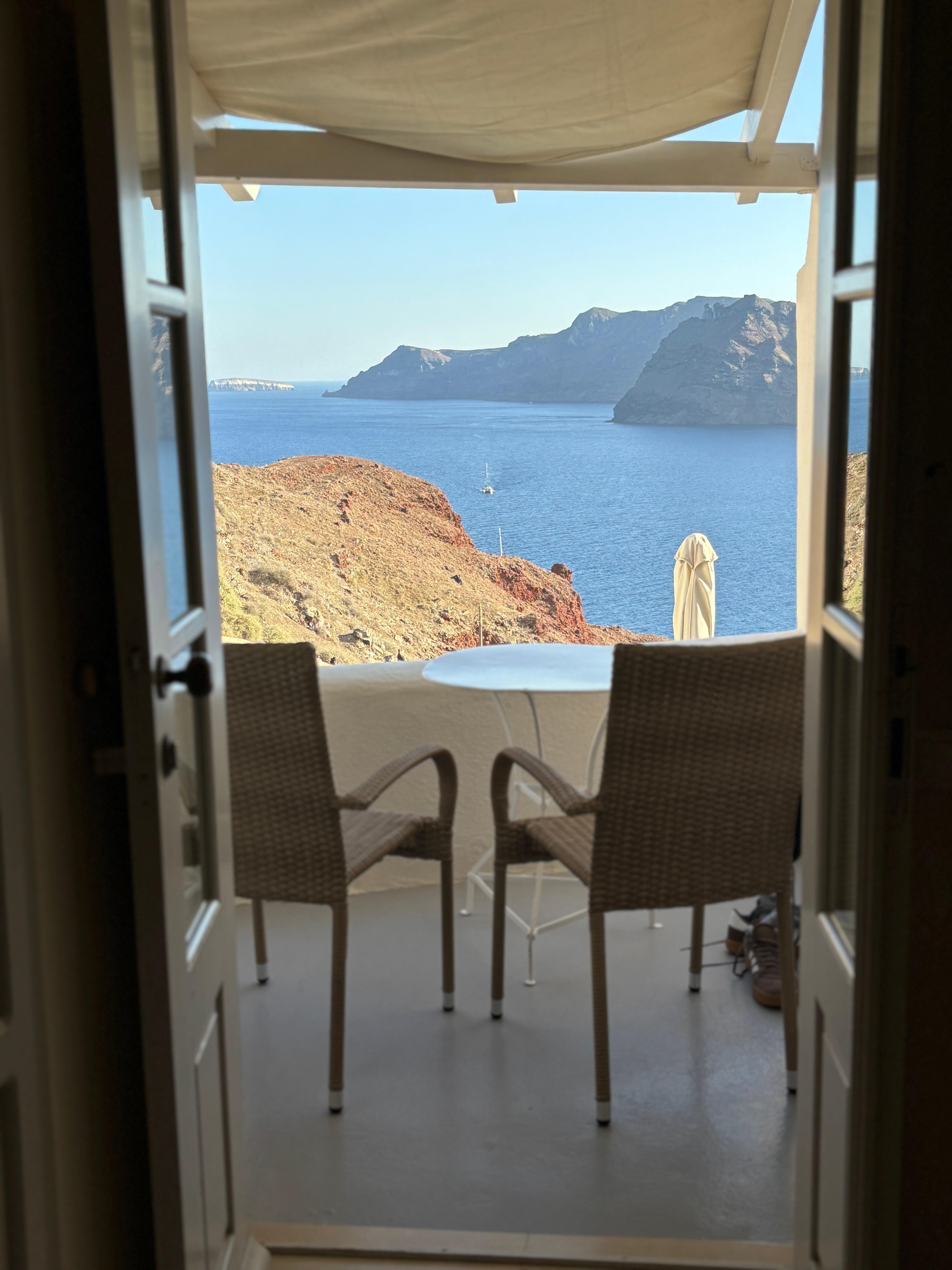 View from the room.
