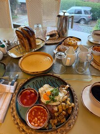 Beautiful locally sourced breakfast