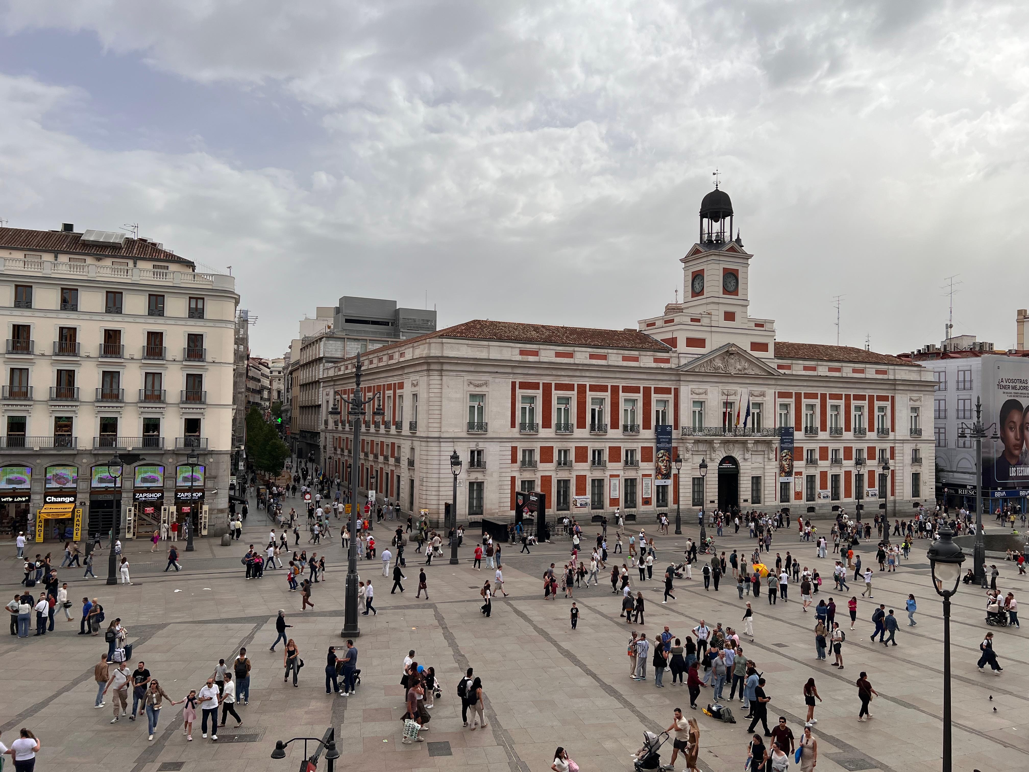 in front of the hotel- Puerto del Sol
