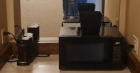 Coffee Pot, Microwave, & Ice Bucket