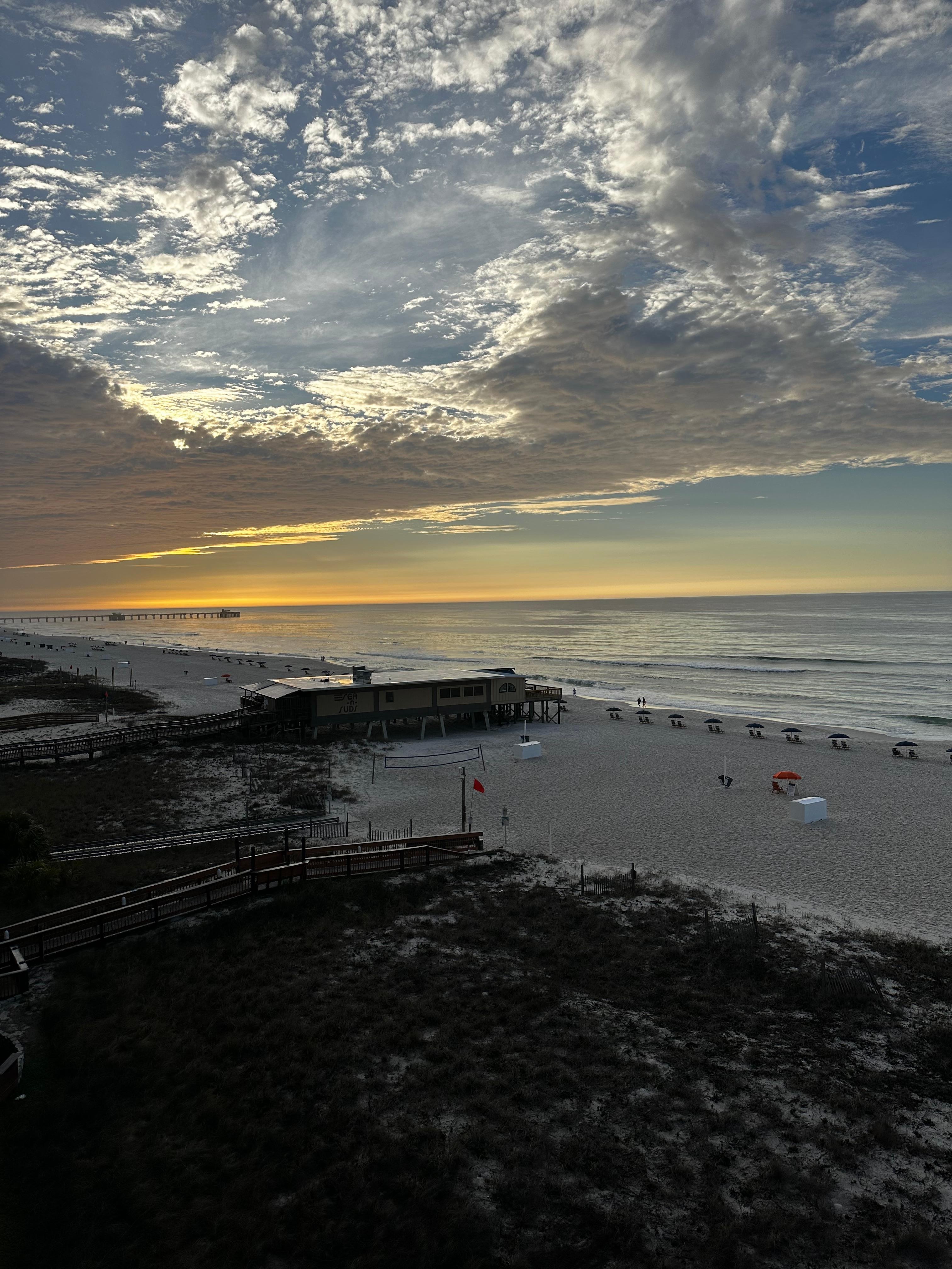 Right down the street 