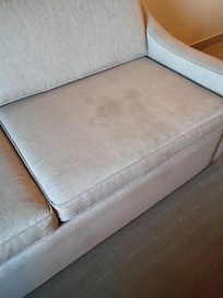 Stains on sofa