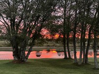 Sunrise from the porch