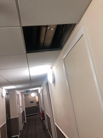 Hallway outside room