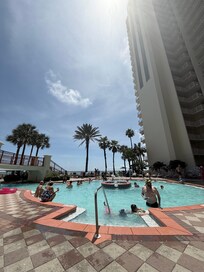 View from pool