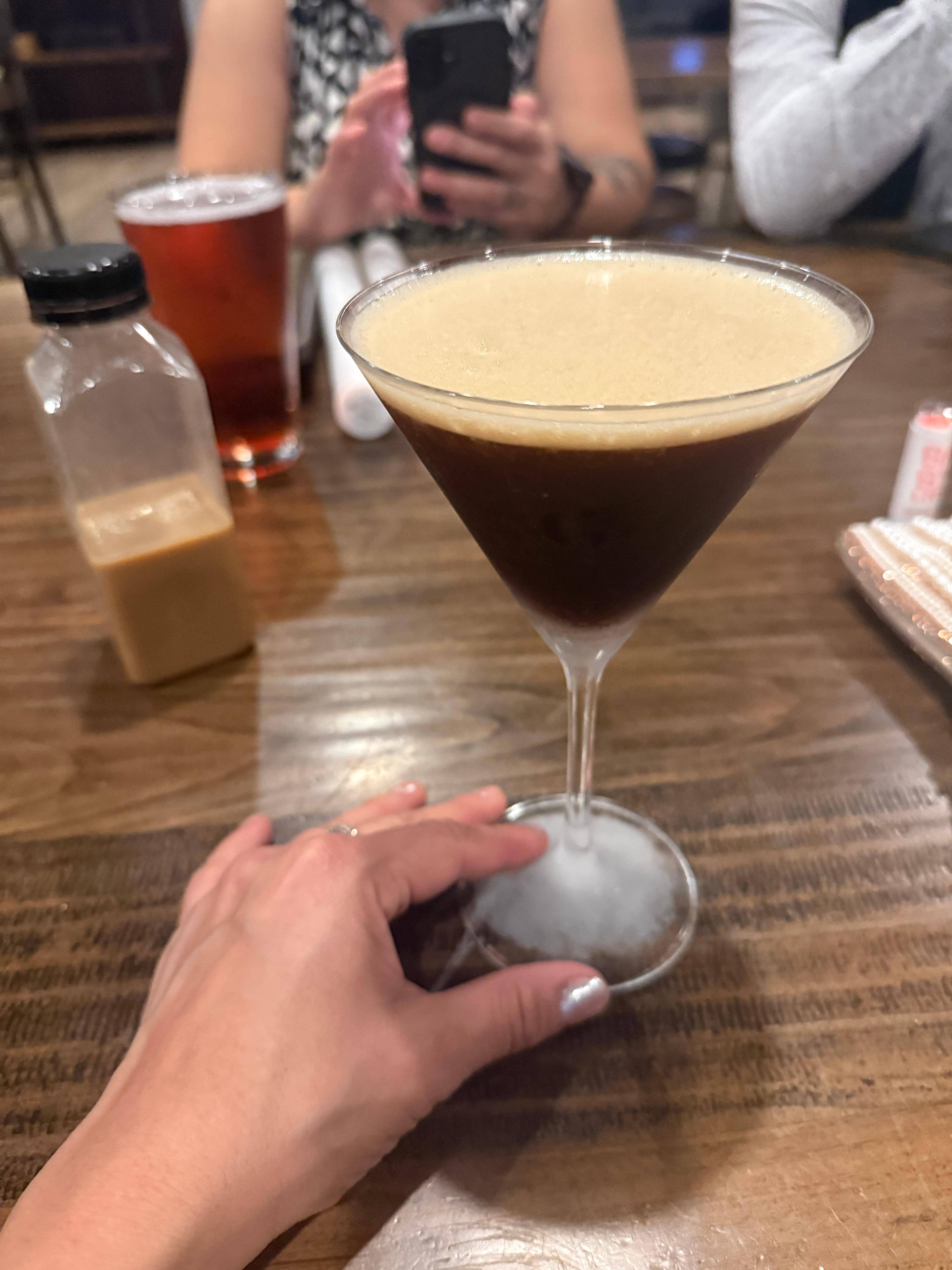 Bar was open until 10pm but the drinks and service was nice. 