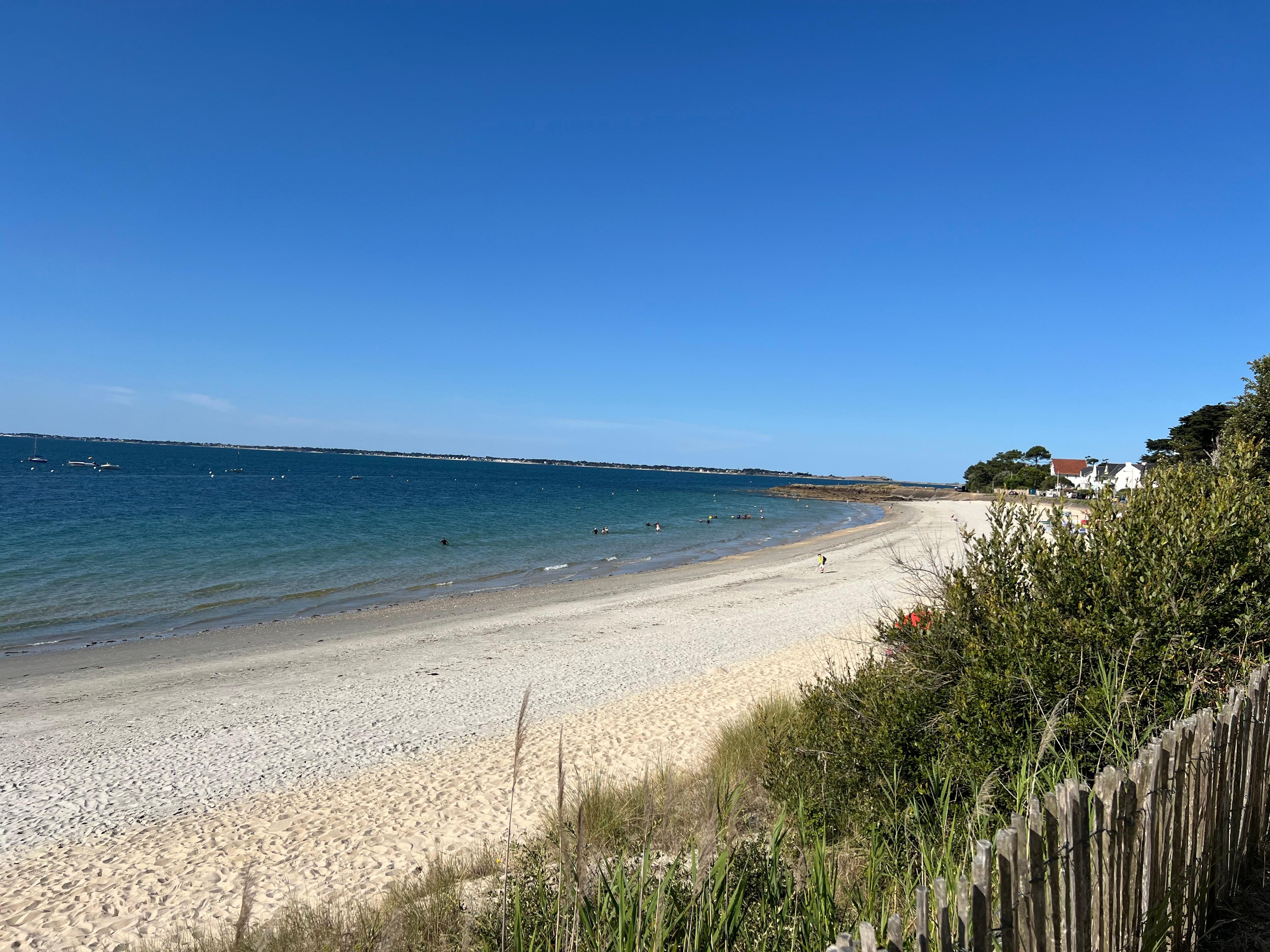The coastline