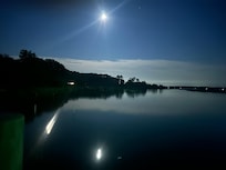 Moonlight view from doc