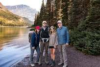 Heading out to Grinnell Glacier.
