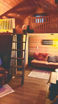 Inside the cabin