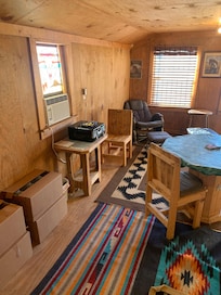 Inside the game room. We used it a lot