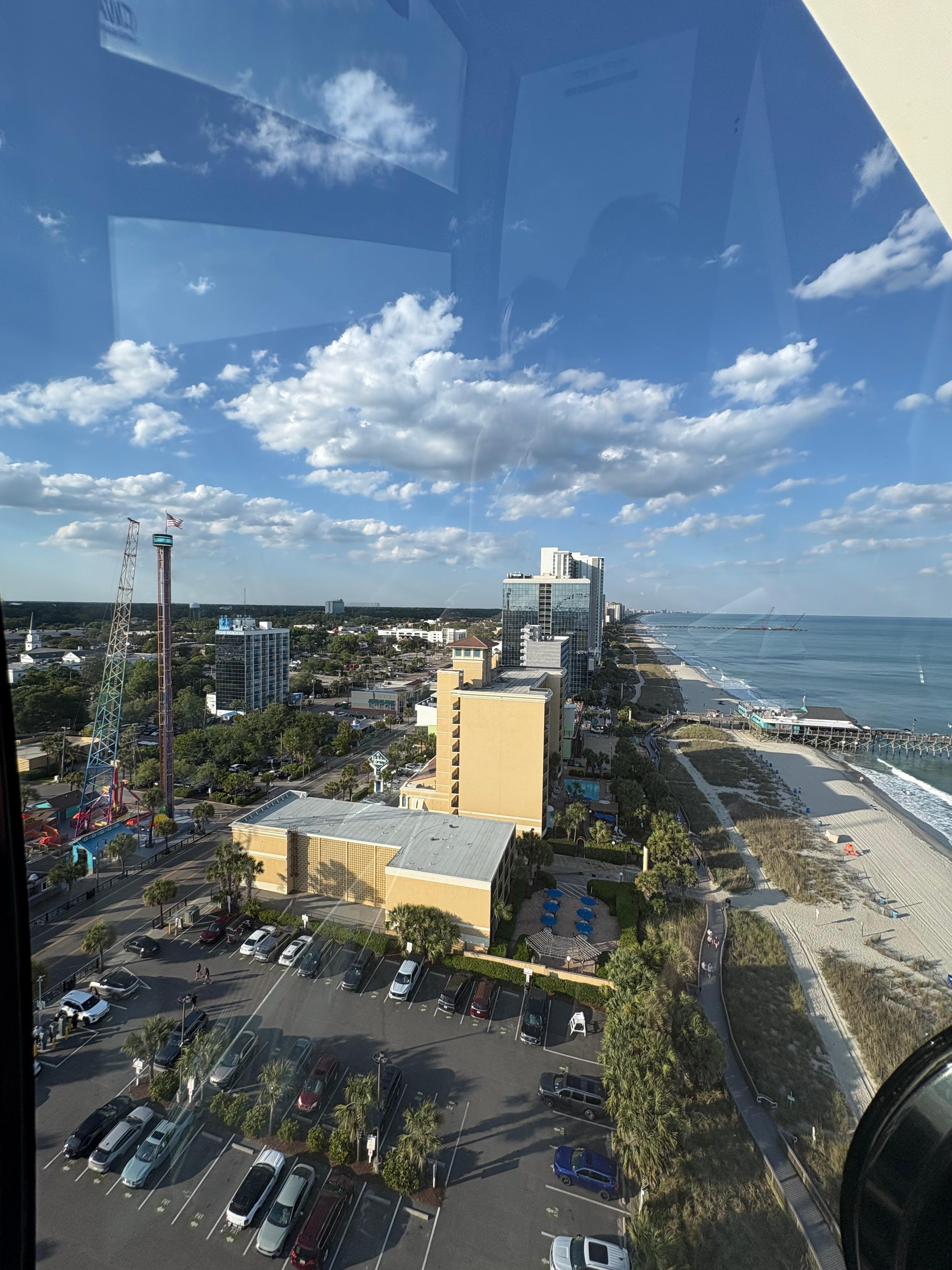 View from building 