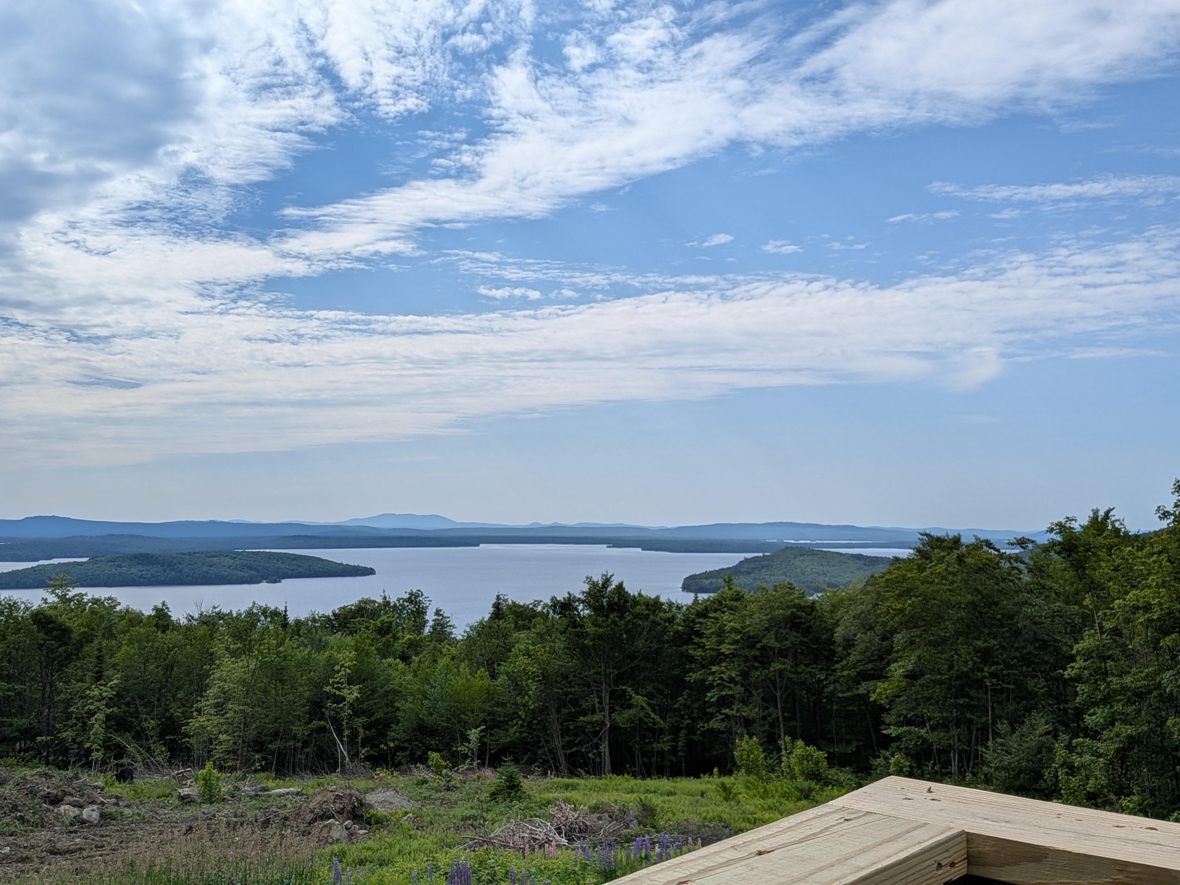 View from the deck.