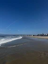 Beach view from the patio