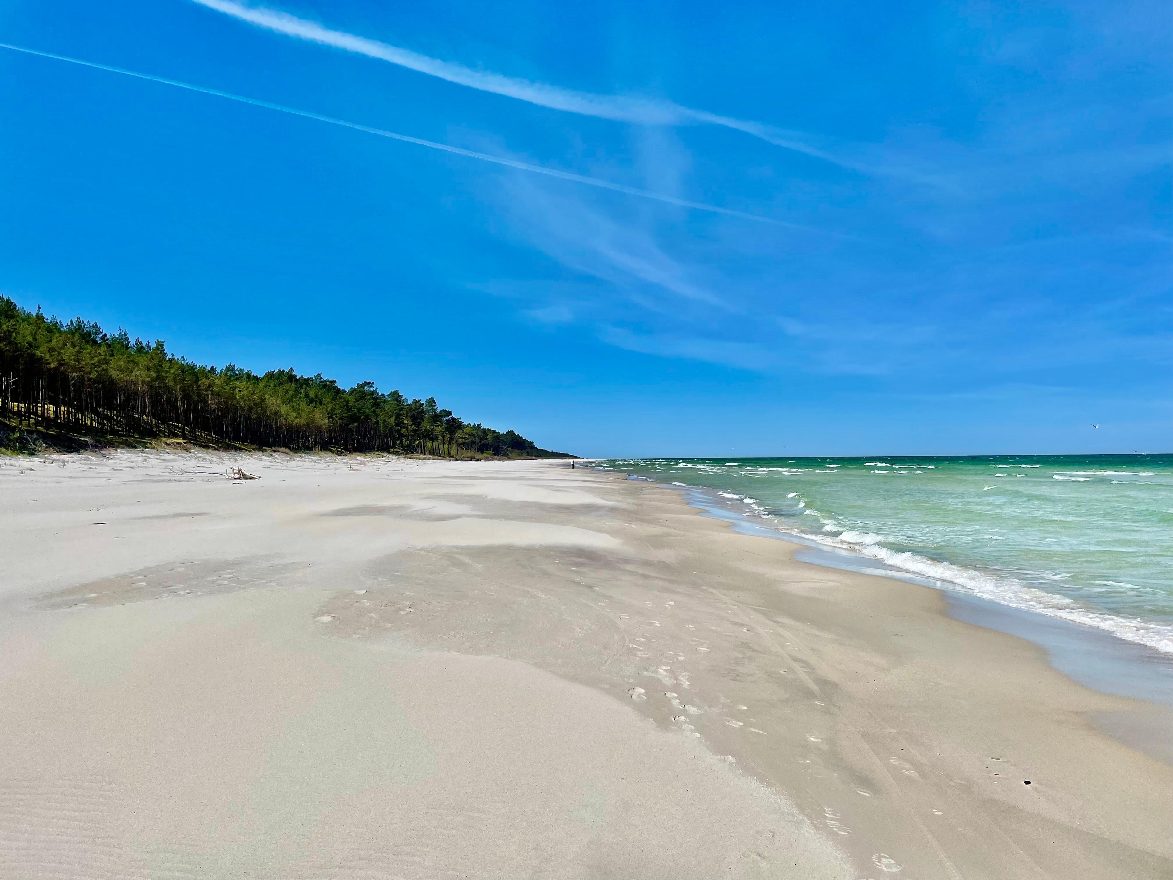 Herrliche Strände an der Ostsee (schön leer im Frühjahr)