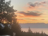 Flathead Lake at dawn