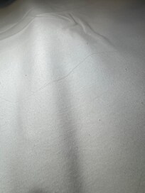 Hair on bed
