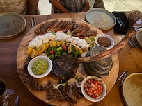 Special last night in Cancun Dinner coordinated by staff, Julio, chef Ixayana and manager Roni